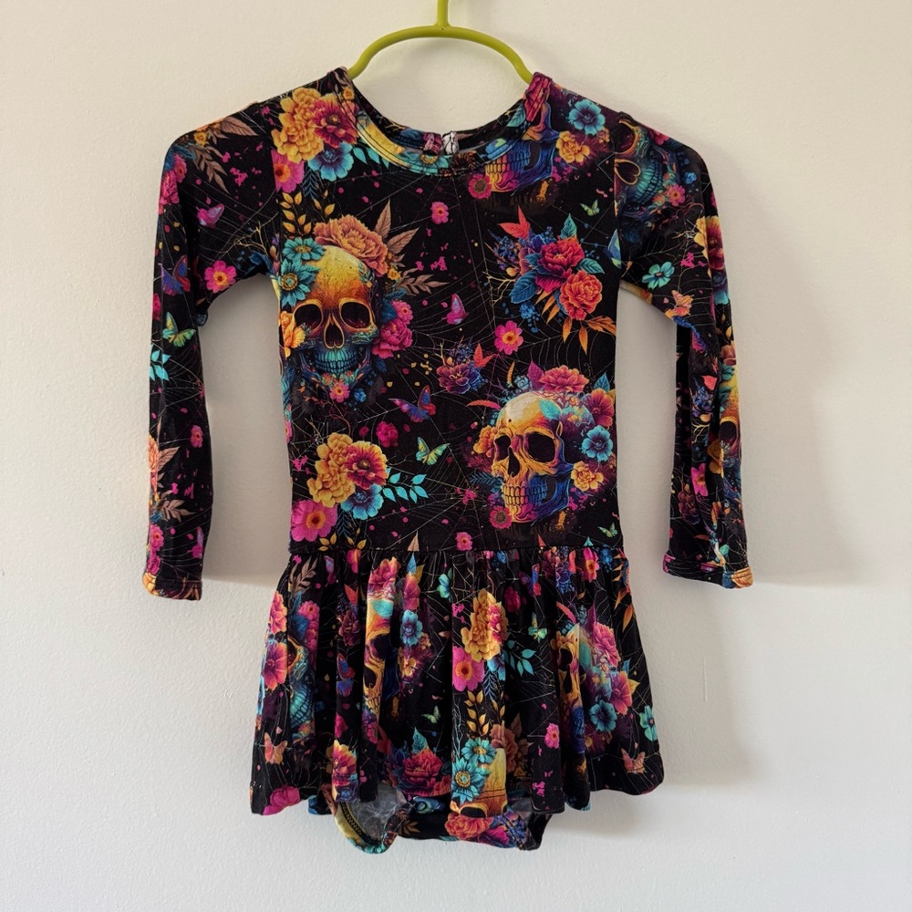 EUC BUMS&ROSES FRIDA SKUHLO TWIRL DRESS